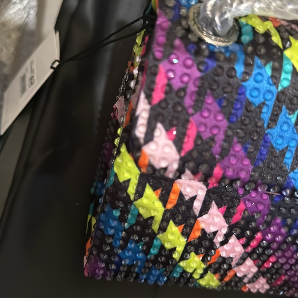 Kurt Geiger London Mini Kensington Crystal Convertible Crossbody Bag - Picture 12 of 17